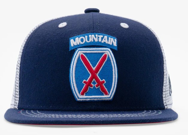 Kids 10th Mountain Division Logo Hat