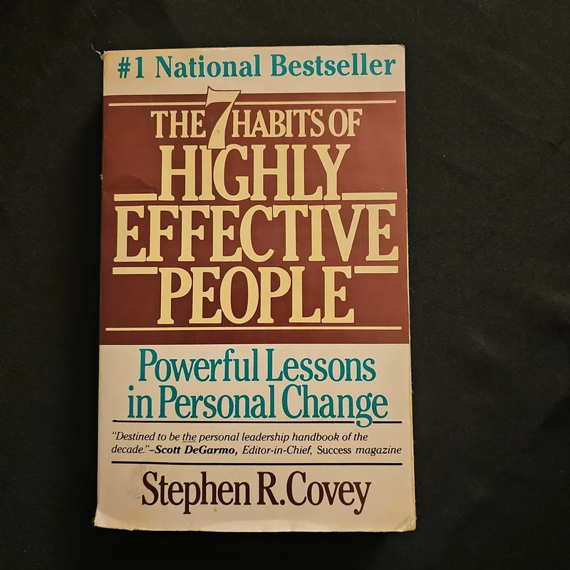 The Seven Habits of Highly Effective People by Stephen R. Covey