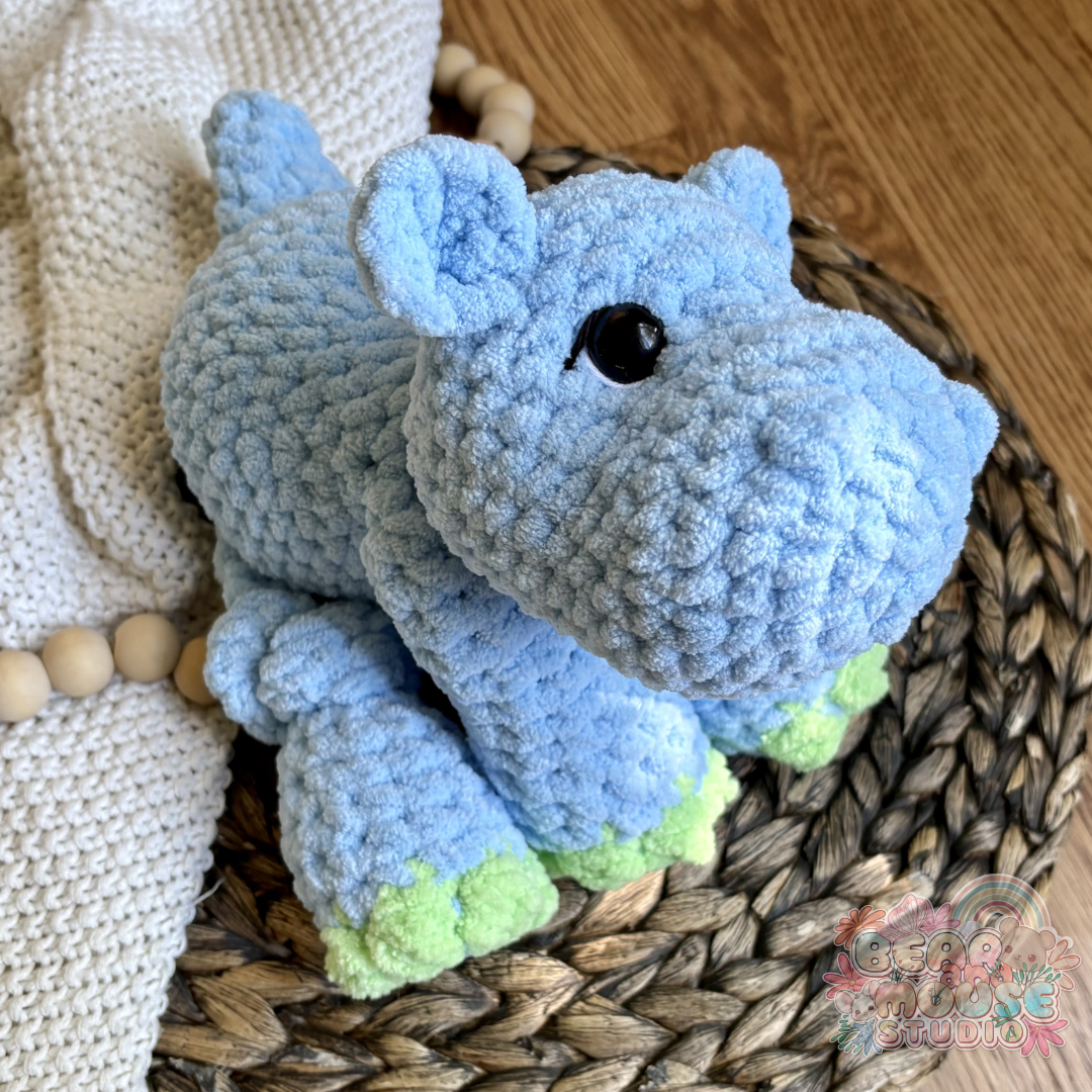 Hippopotamus Knotted Plushie preview image