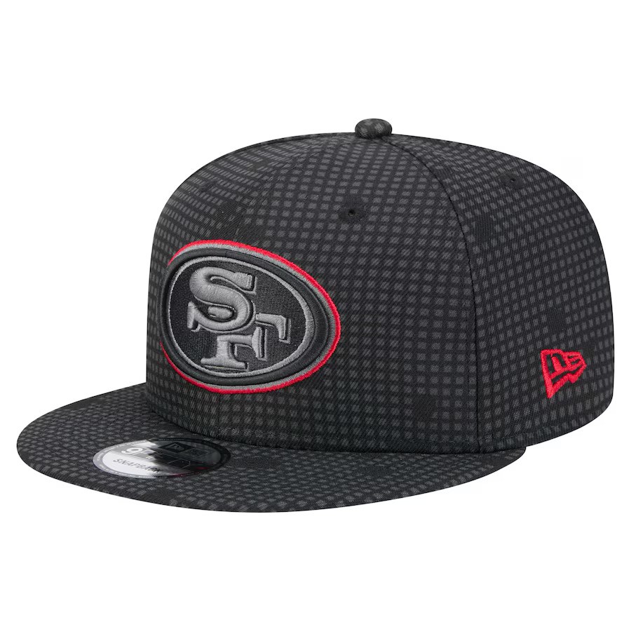 San Francisco 49ers Black New Era Midnight Ink Popstar Snapback Hat