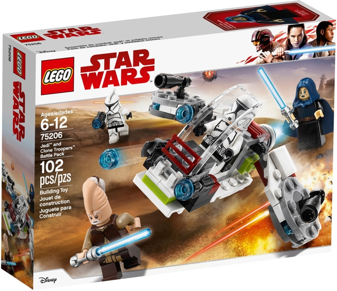 75206 Jedi and Clone Troopers Battle Pack
