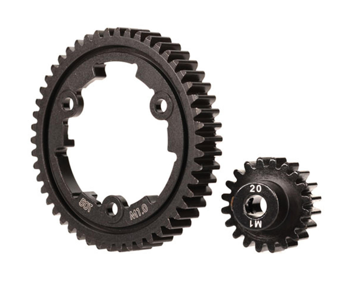 Traxxas Spur Gear 50 Tooth 20T Pinion 6450 SL-4R5(9)