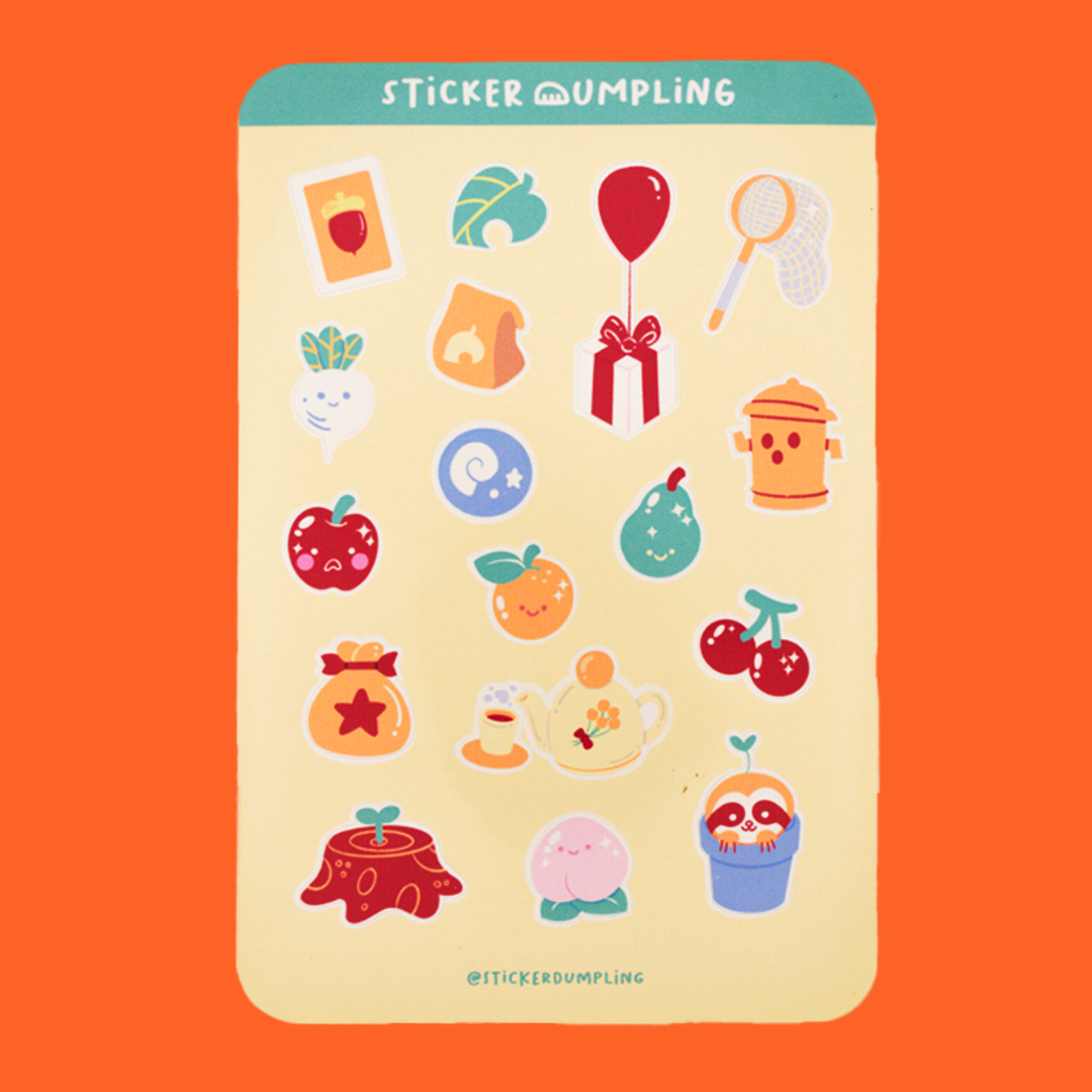 Island Life Sticker Sheet