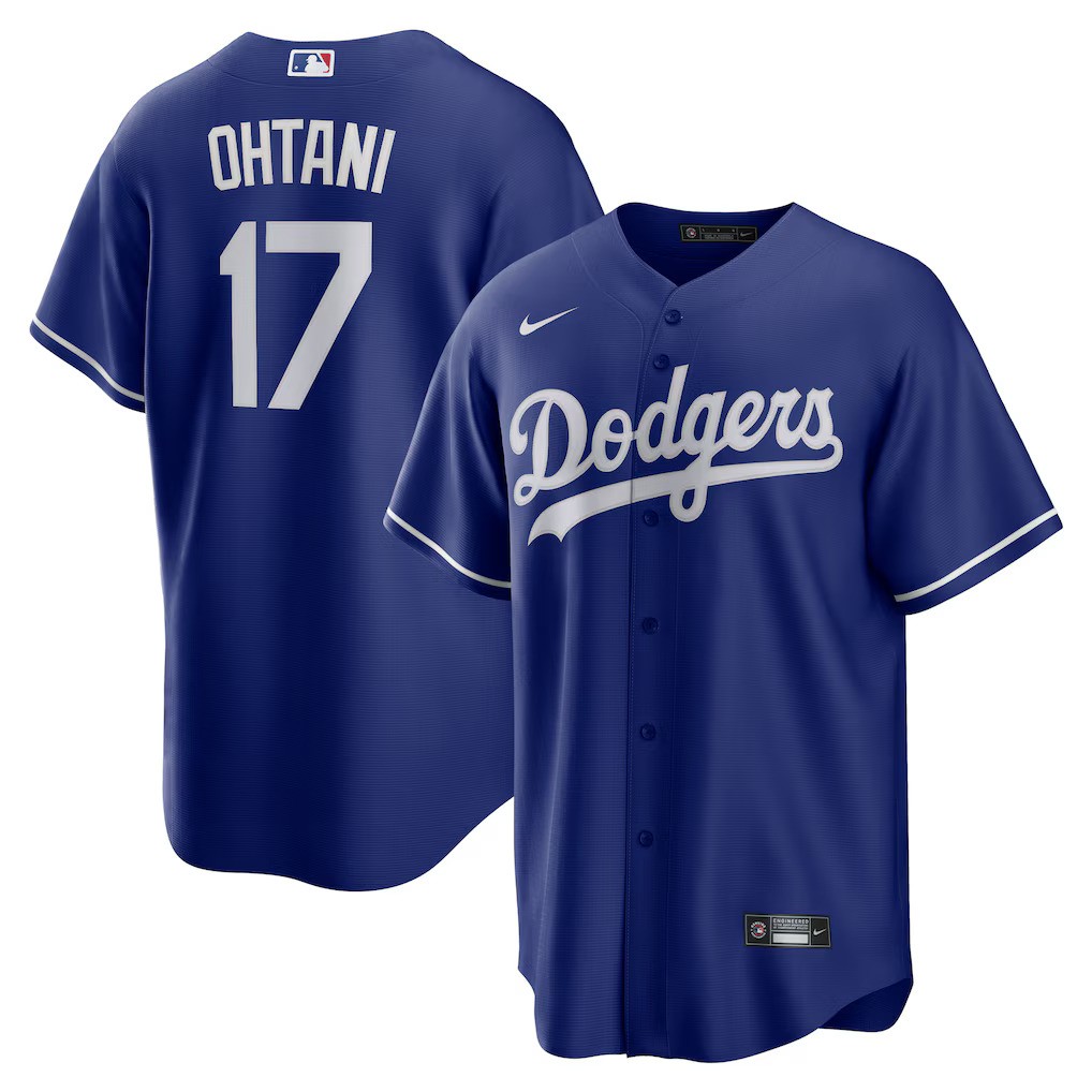 Los Angeles Dodgers Shohei Ohtani #17 Nike Royal Blue Jersey