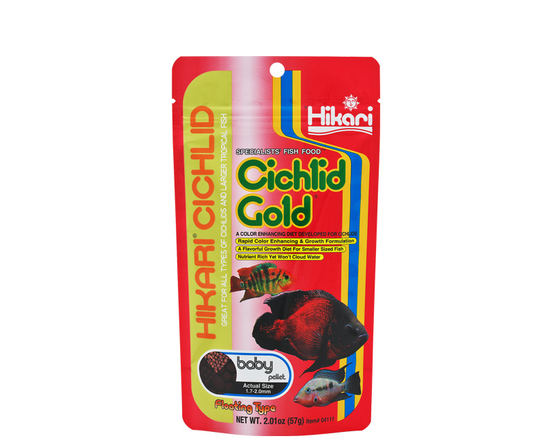 Hikari® Cichlid Gold® Large Floating Pellet Fish Food