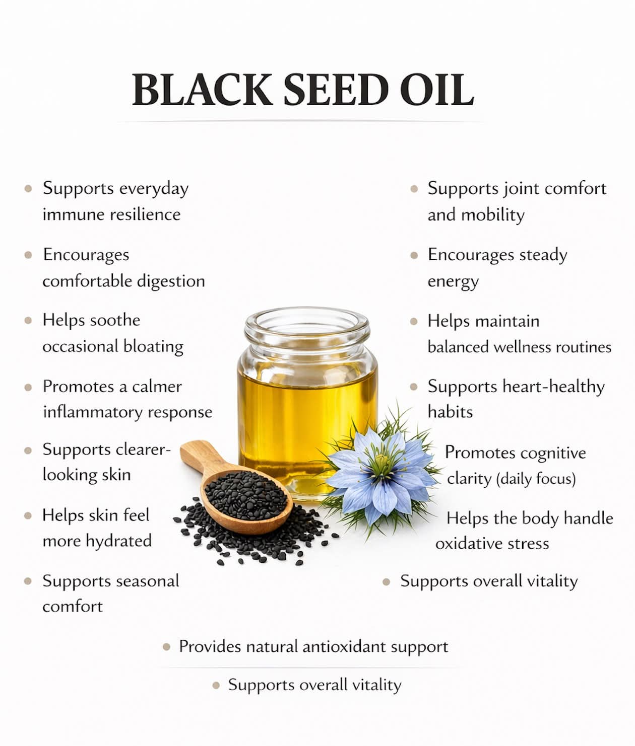 Black Cumin Seed Oil 8oz