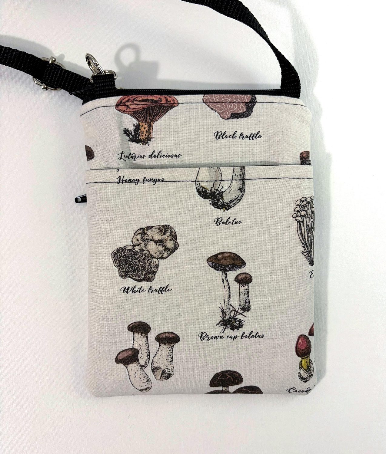 Small Crossbody Bag – Types of Mushrooms, photo 7 of 7