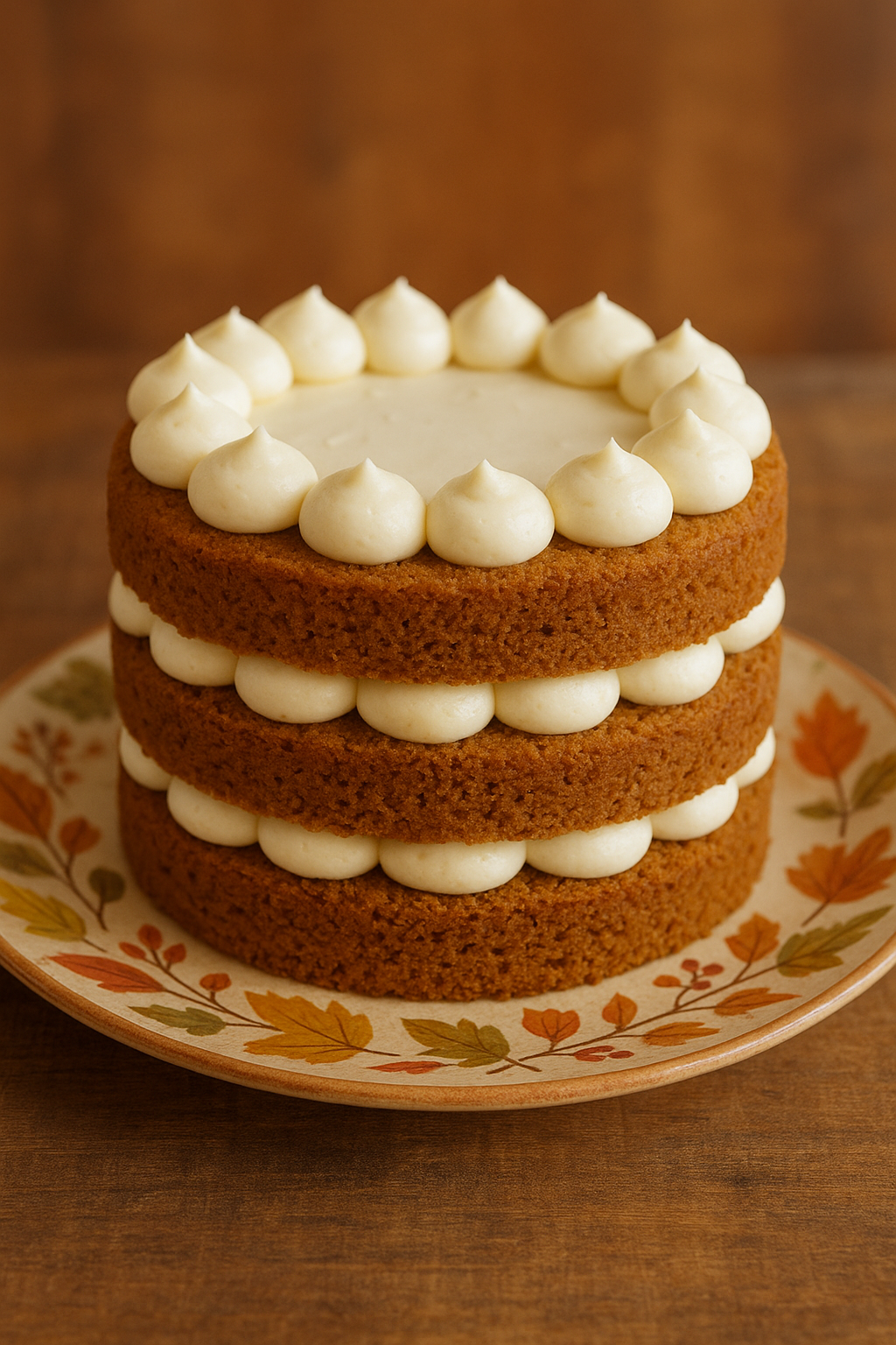 6" Pumpkin Layer Cake
