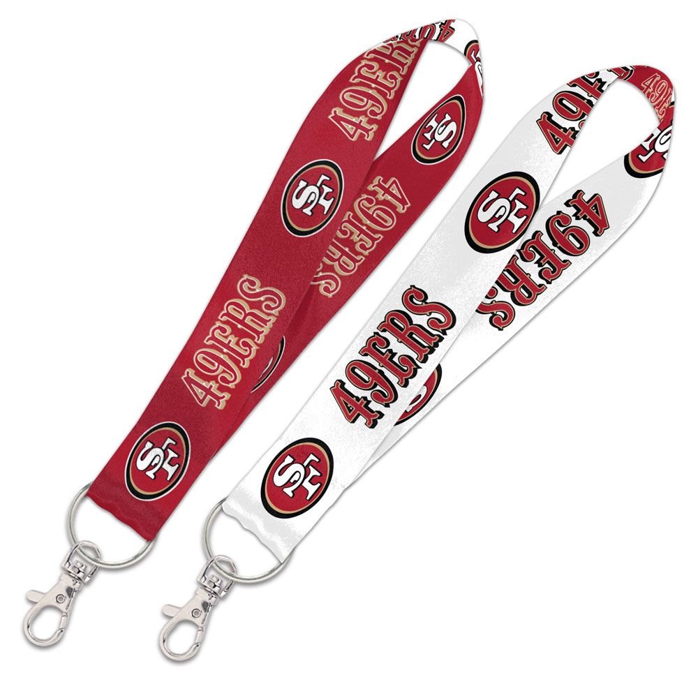 San Francisco 49ers Wristlet Keystrap