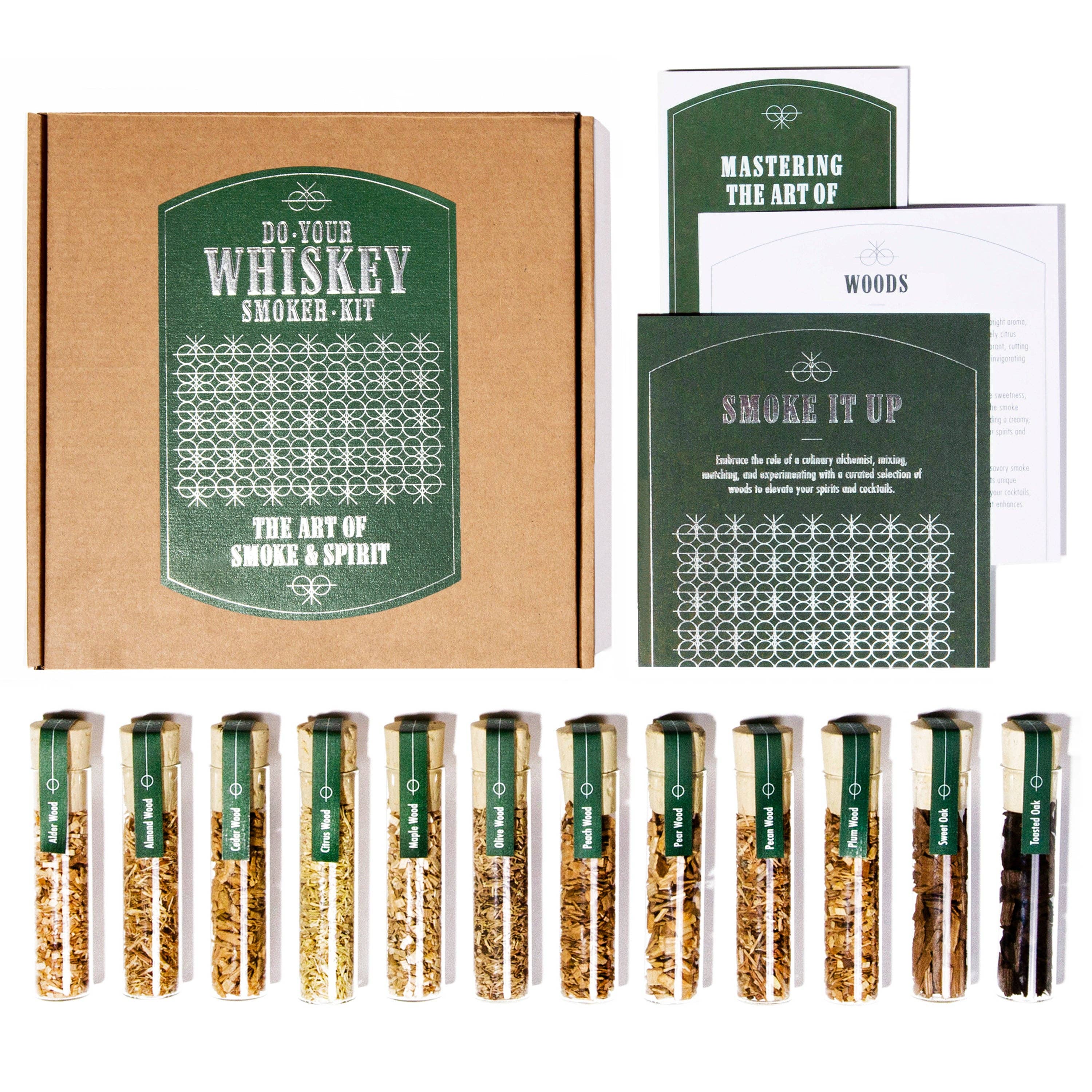 Craftly - Whiskey Smoker Wood Chips Set