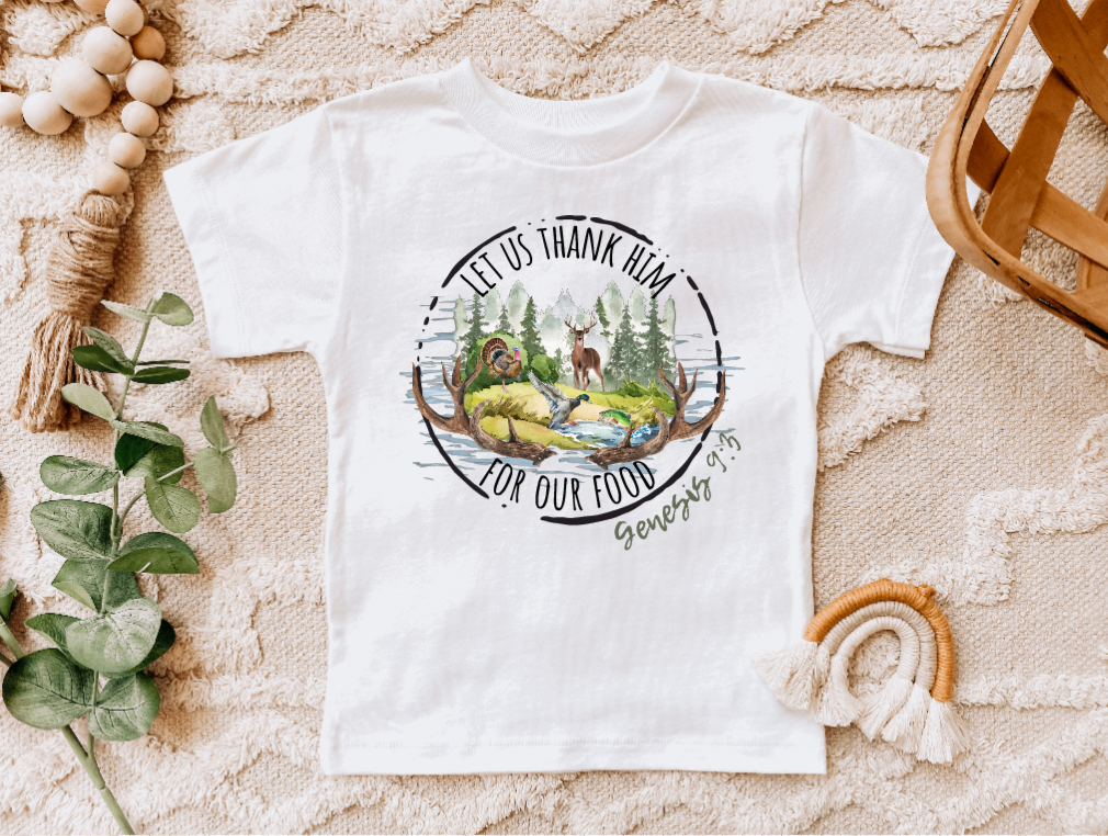 Let us Thank Him For our Food S/S T-Shirt