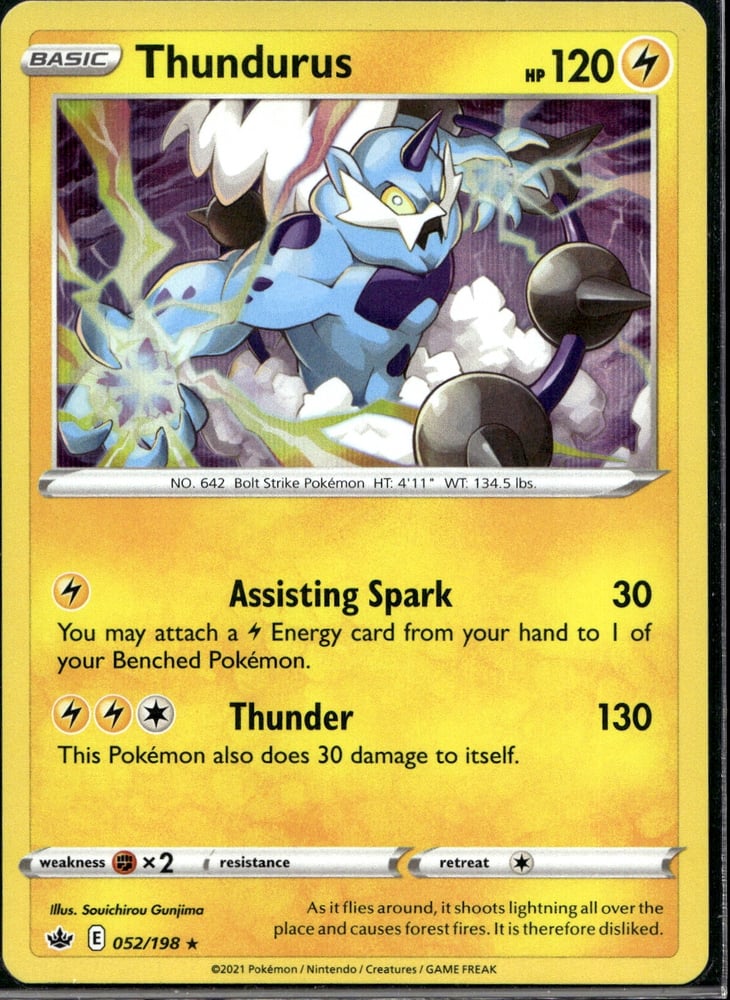 Thundurus - SWSH6 52/198