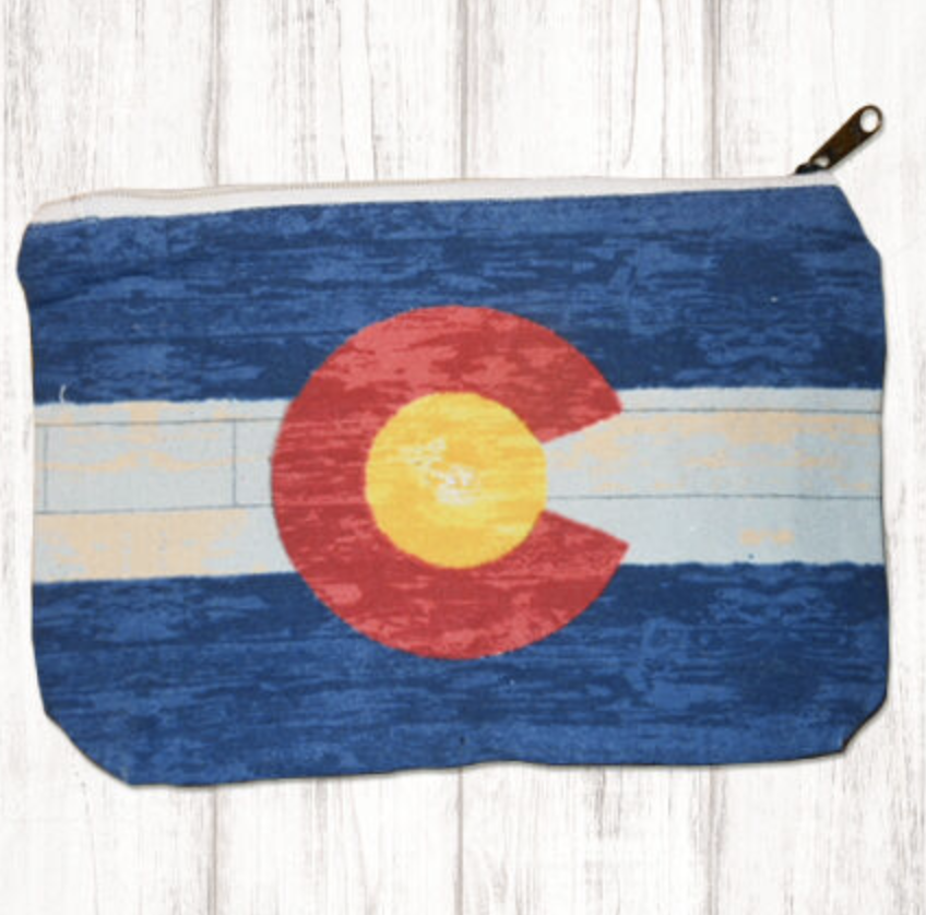 Colorado Flag Pouch