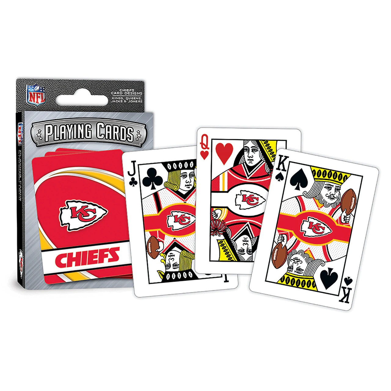 Kansas City Chiefs Logo Playing Cards