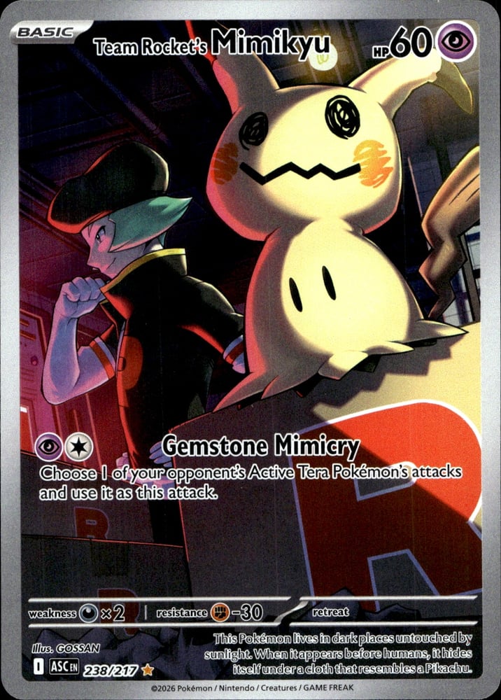 Team Rocket's Mimikyu - ME02.5 238/217