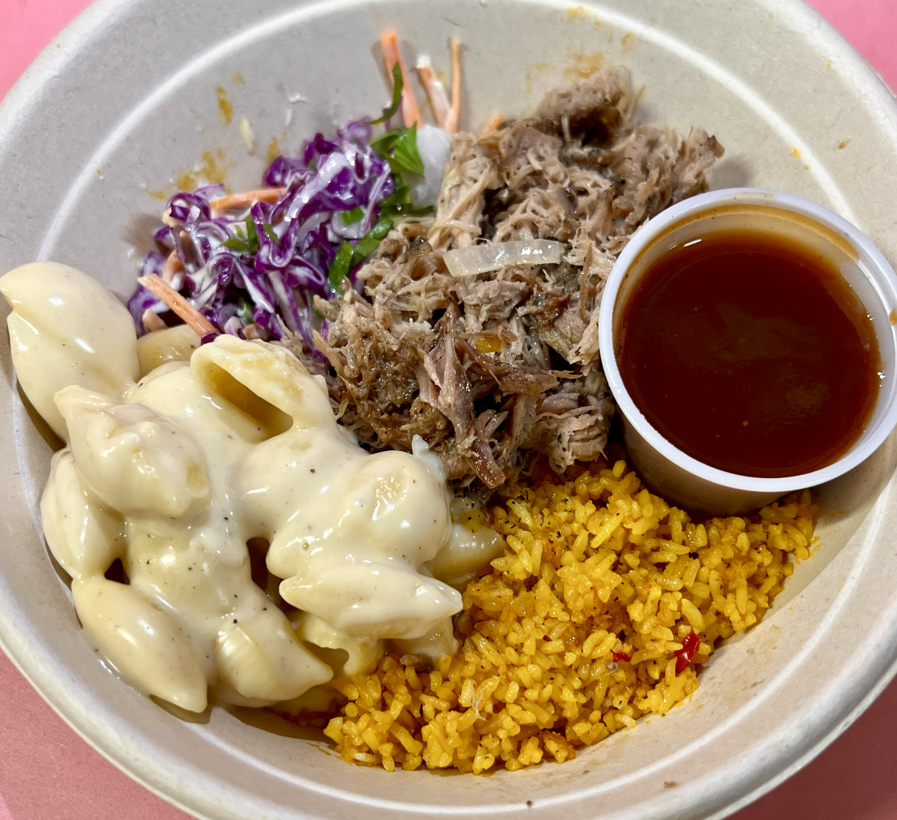Pulled Pork Rice Bowl