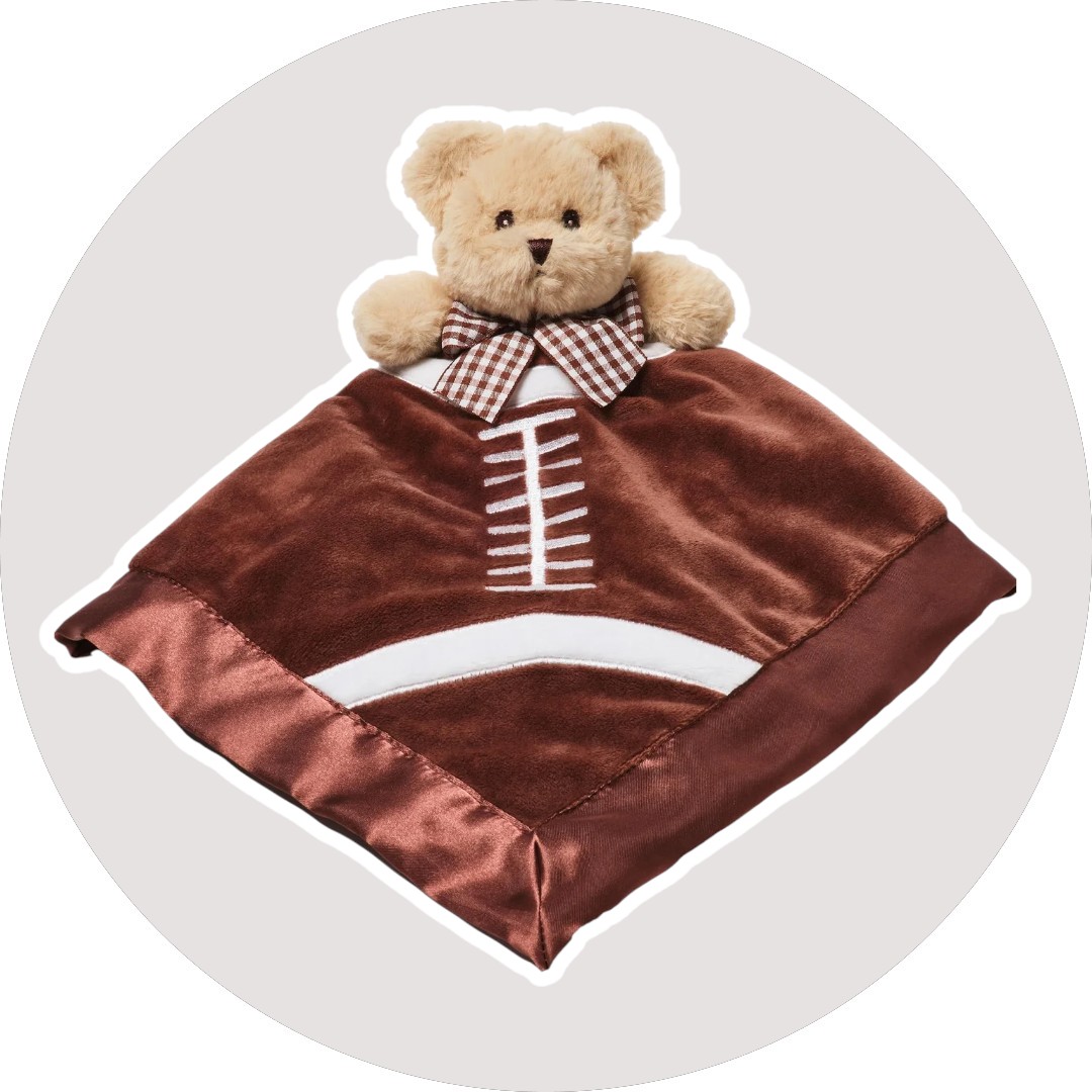 Bearington Baby Collection | Touchdown Football Snuggler