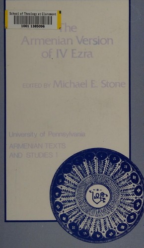 Cover of The Armenian Version of IV Ezra
