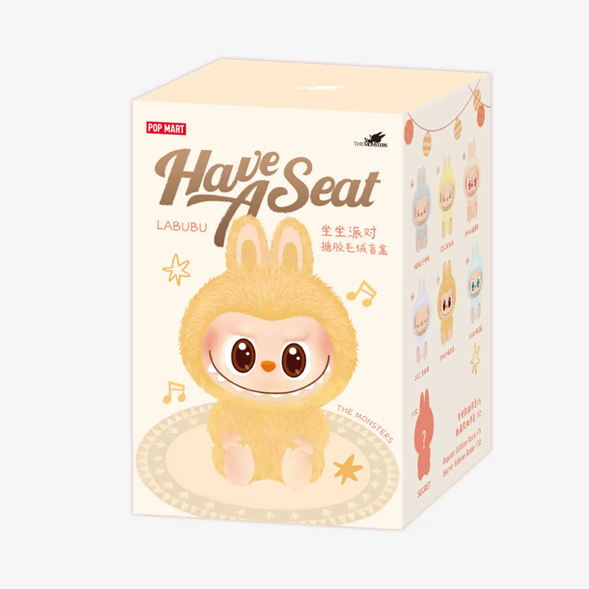 Labubu Monsters Have A Seat Plush Pendant Pop