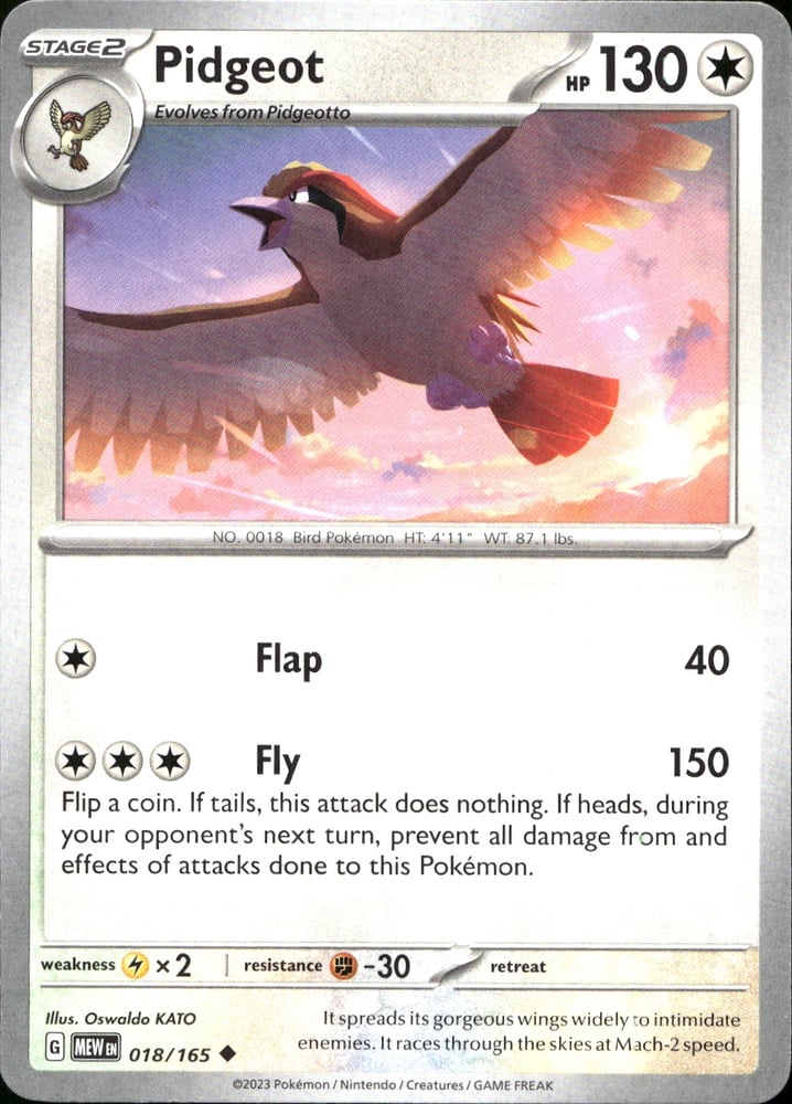 Pidgeot - SV03.5 18/165