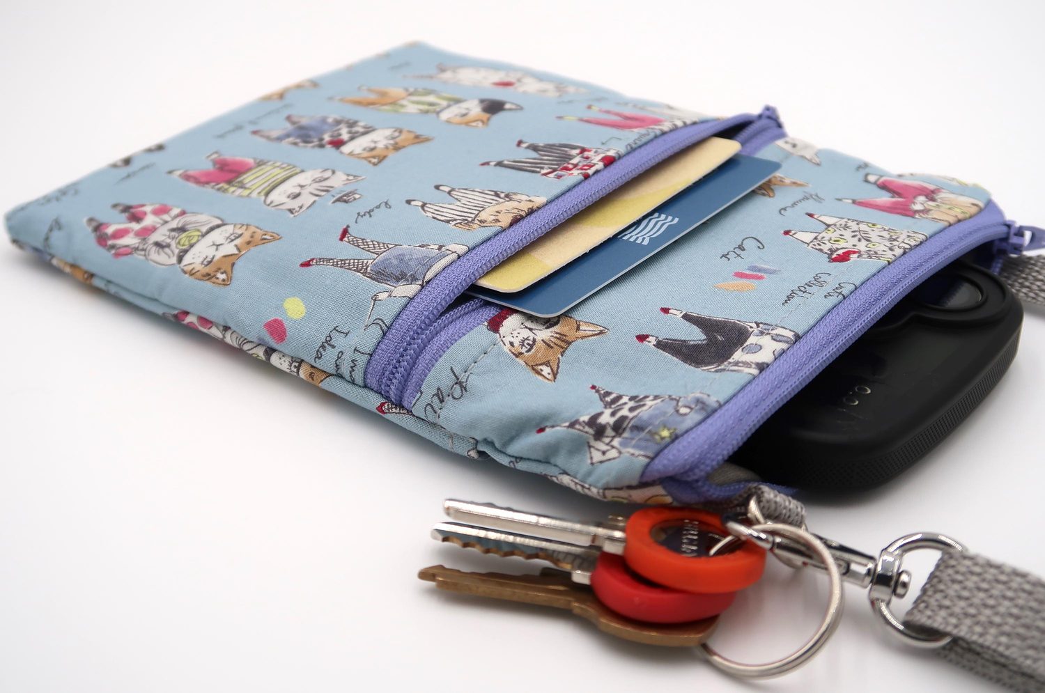 Small Crossbody Bag – Rough Sketch Cats, photo 7 of 18