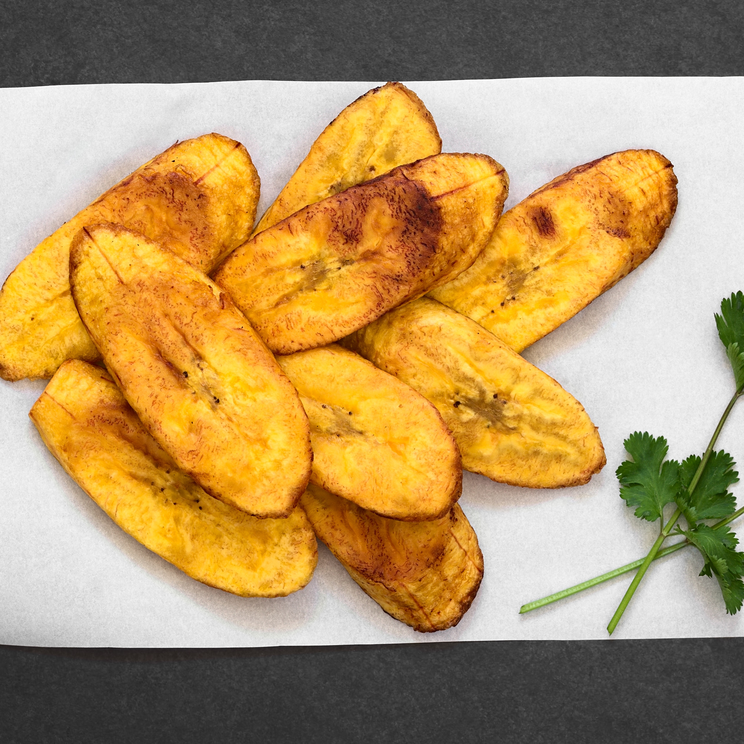 Tajadas, sweet fried plantain