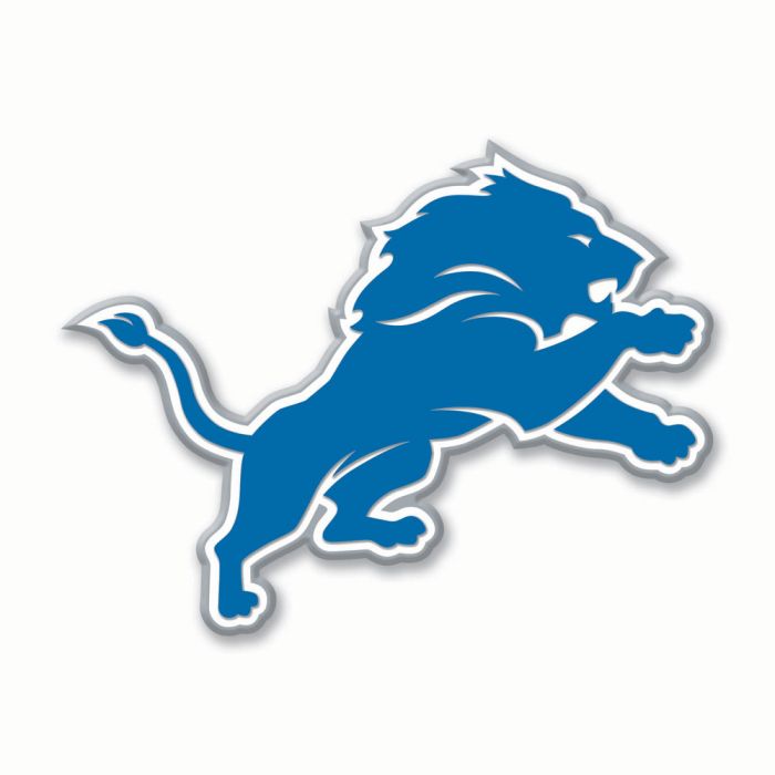 Detroit Lions Flex Decal