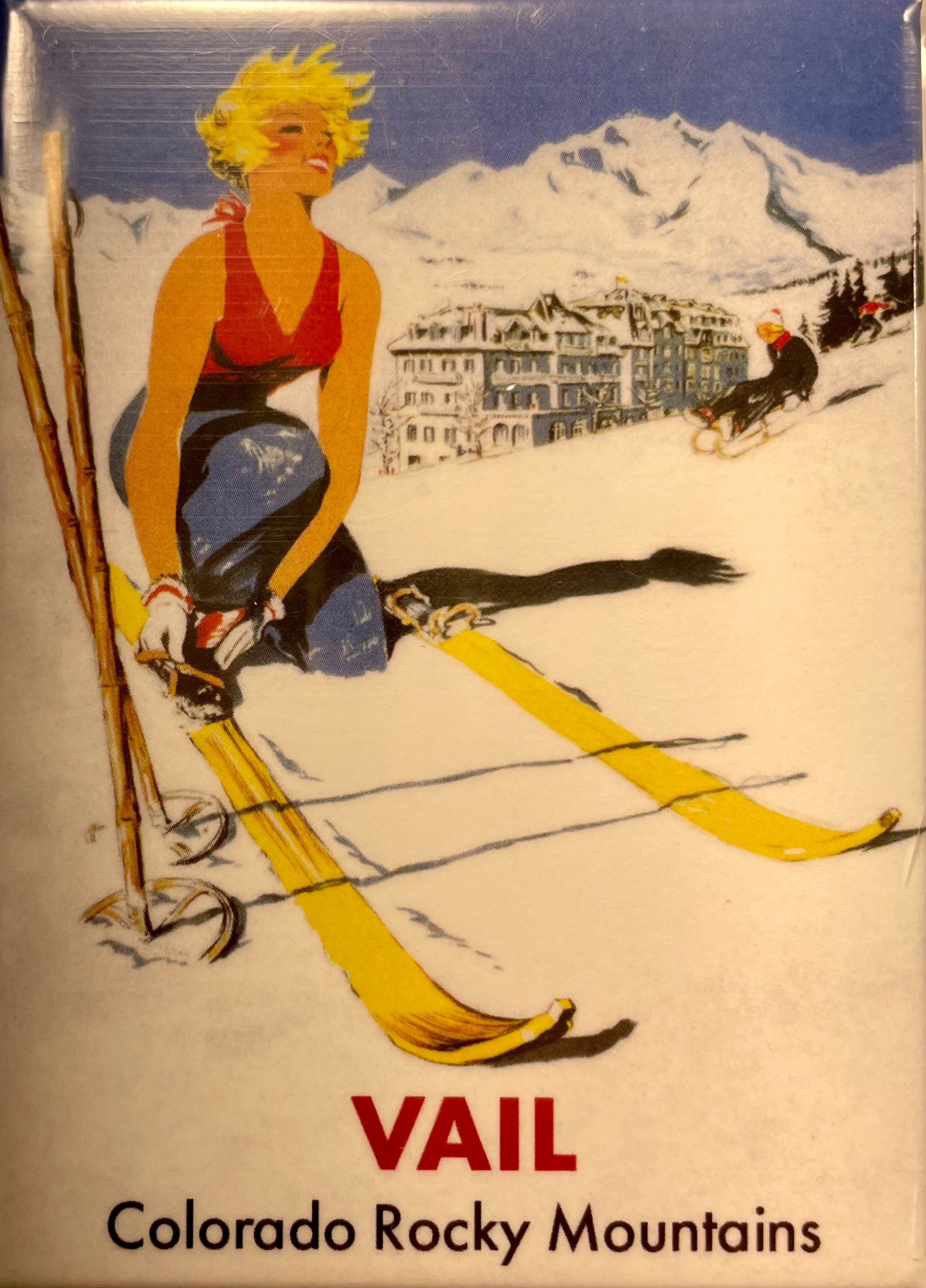 Vintage Art Vail Magnet