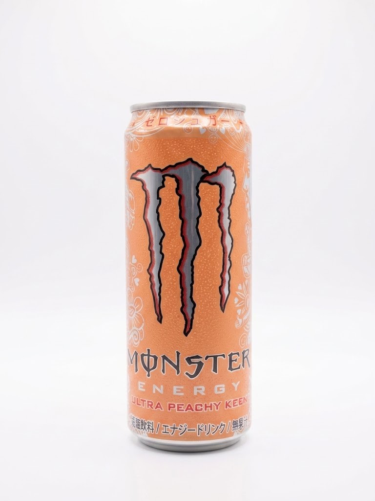 Asahi Monster Japan Energy DrinkUltra Peachy Keen 12oz Pack of 12