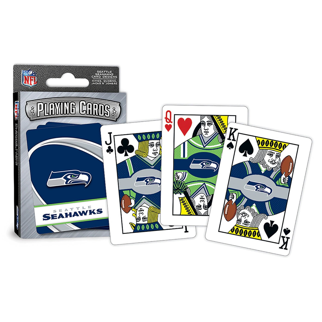 Seattle Seahawks Logo Playing Cards