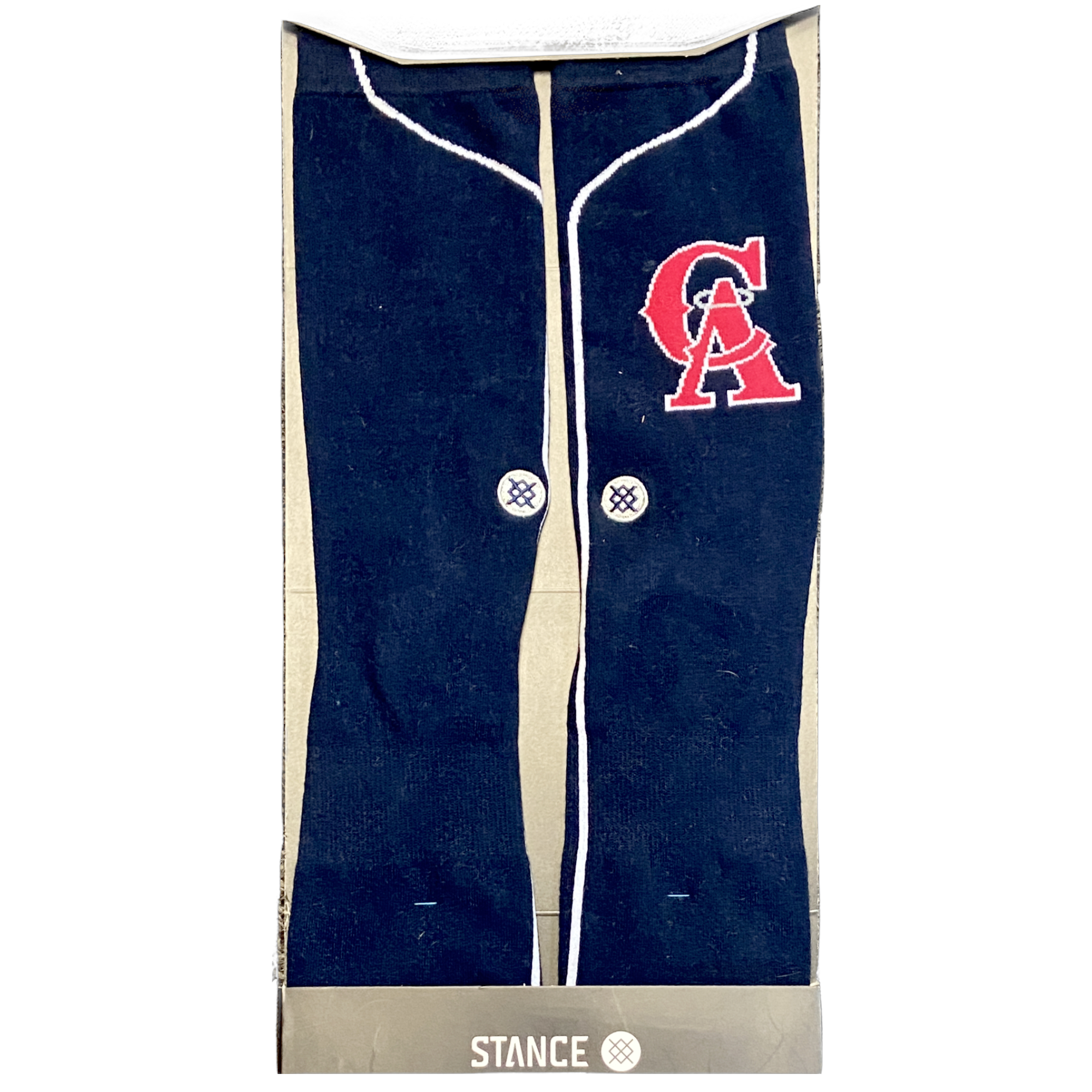 Los Angeles Angels Retro Navy Blue Stance Socks
