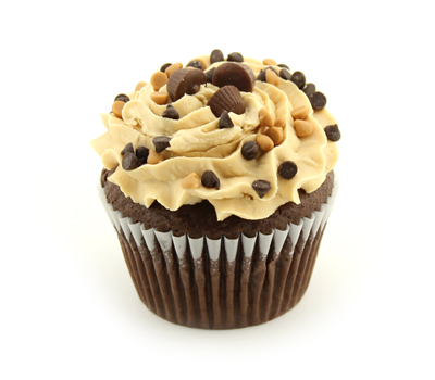 CHOCOLATE PEANUT BUTTER CUPCAKE
