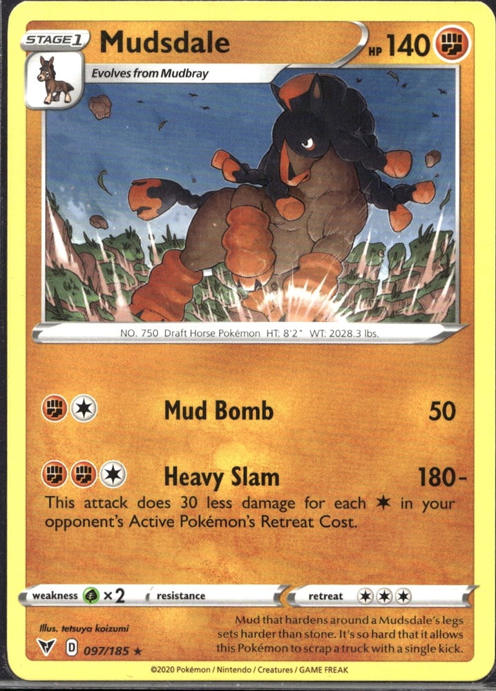 Mudsdale - SWSH4 97/185