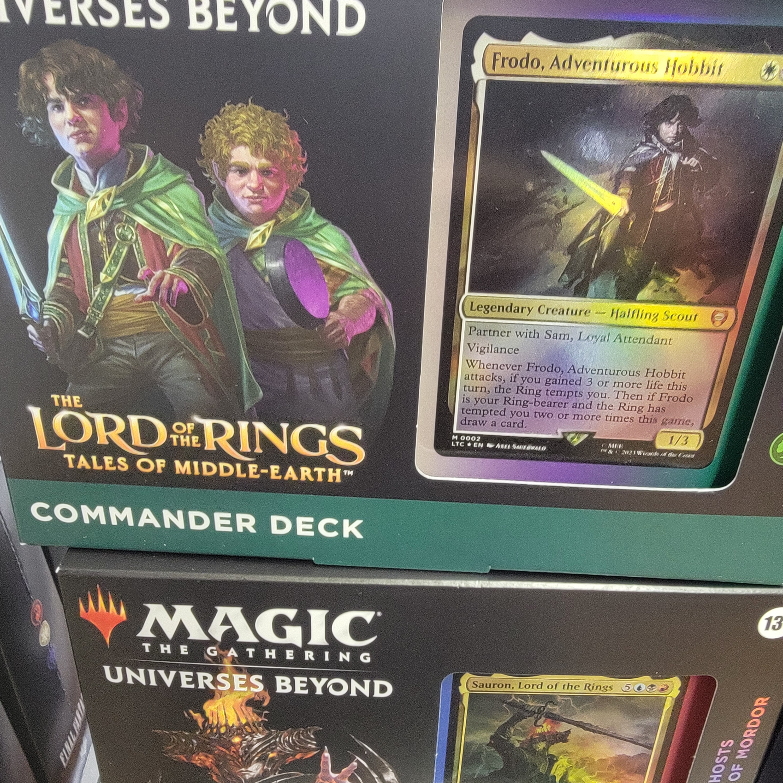 MTG Lord Of The Rings Commander Deck