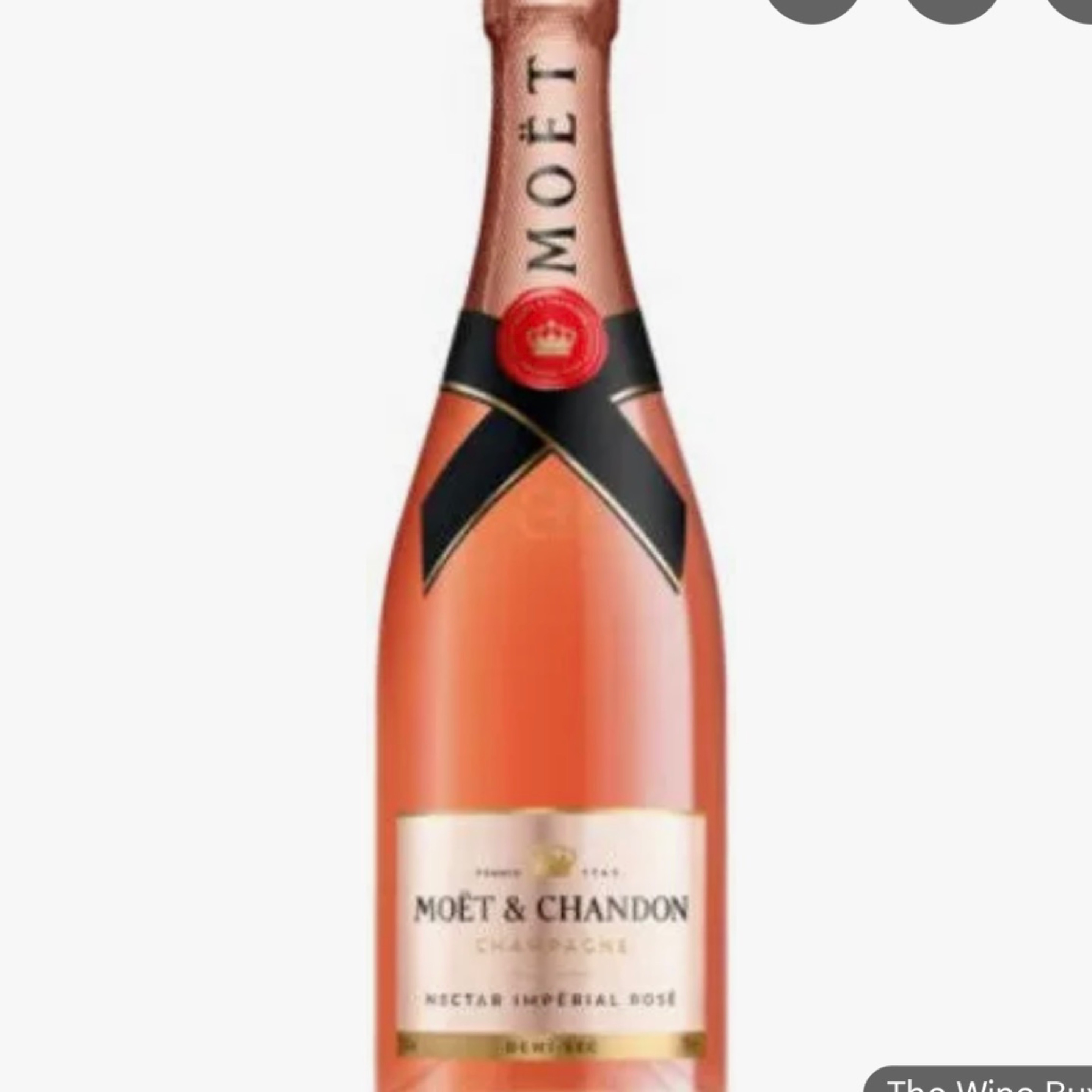 Moet Rose Bottle