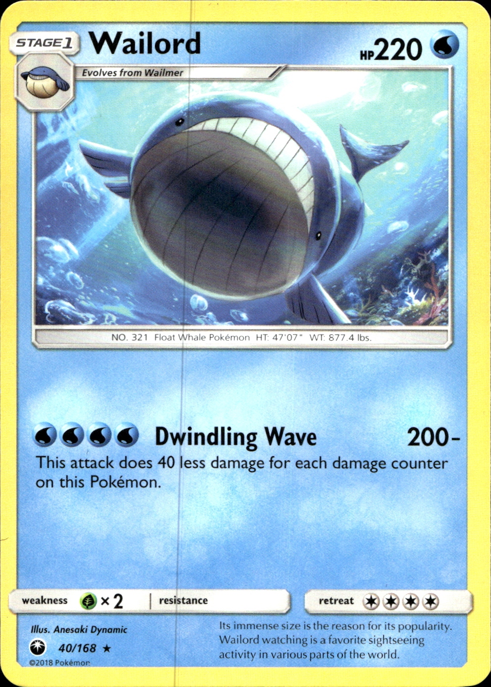 Wailord - SM7 40
