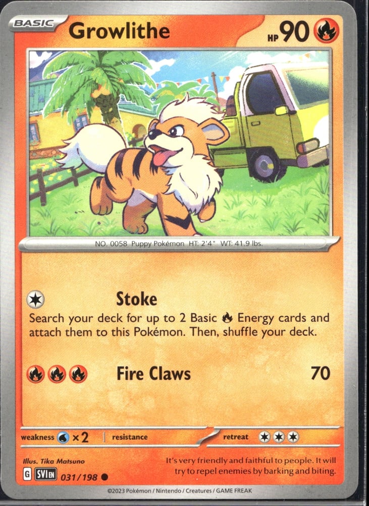 Growlithe - SV01 31/198