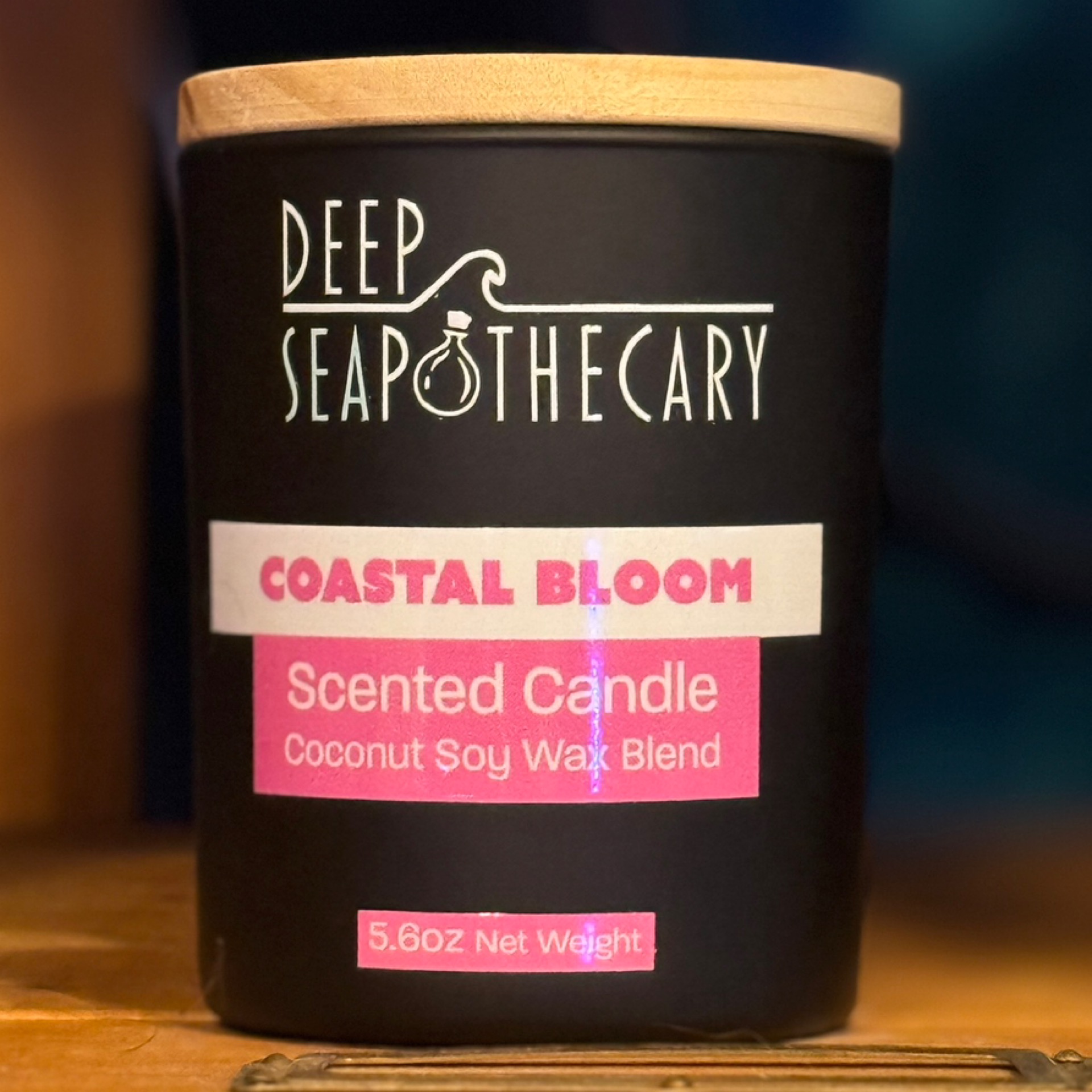 Coastal Bloom Candle
