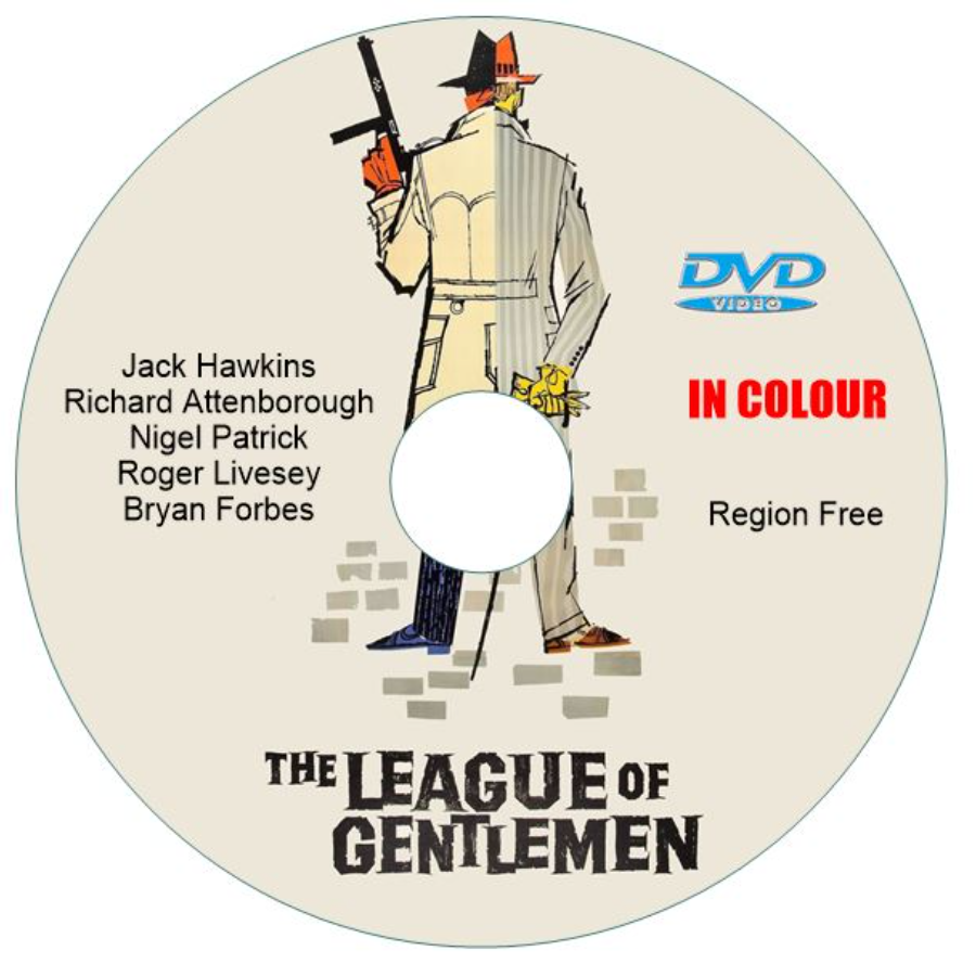 The League if Gentlemen (1960) in Color DVD