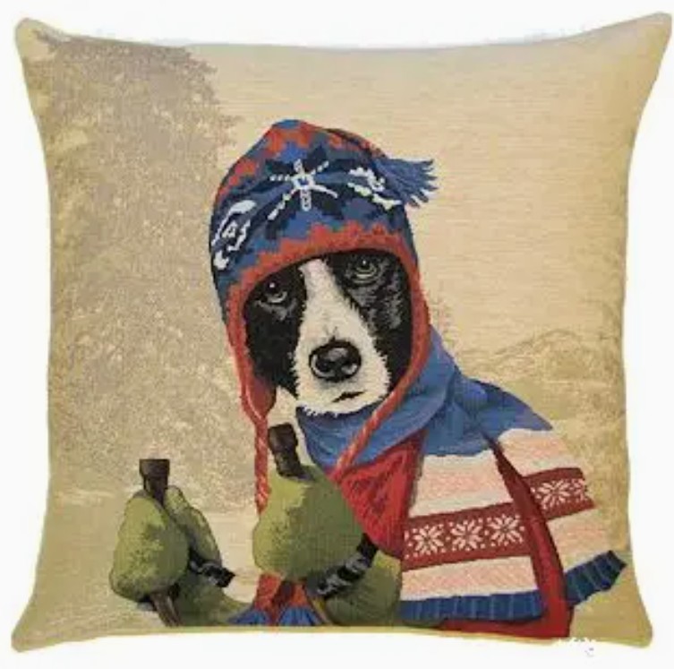 Border Collie Dog Pillow