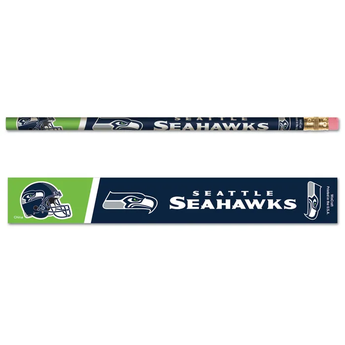 Seattle Seahawks Pencil Set 6 Pack