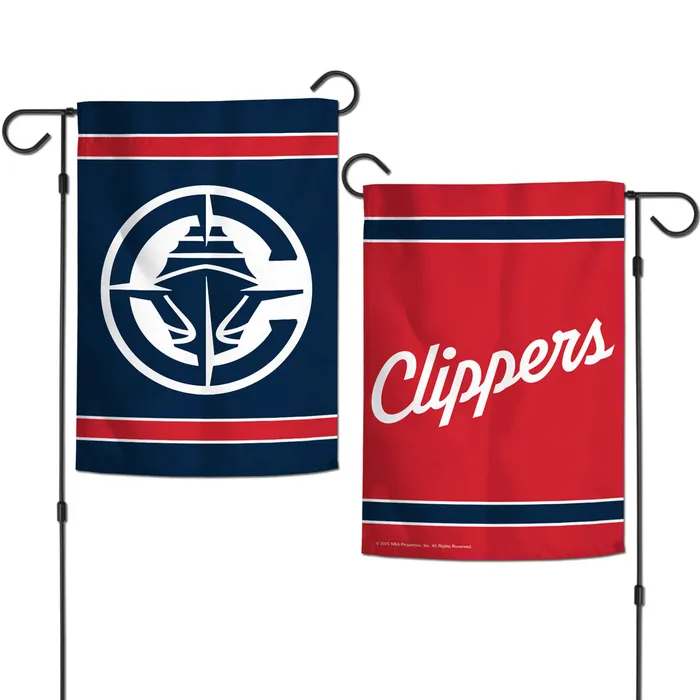 Los Angeles Clippers 2-Sided Garden Flag 12.5x18"