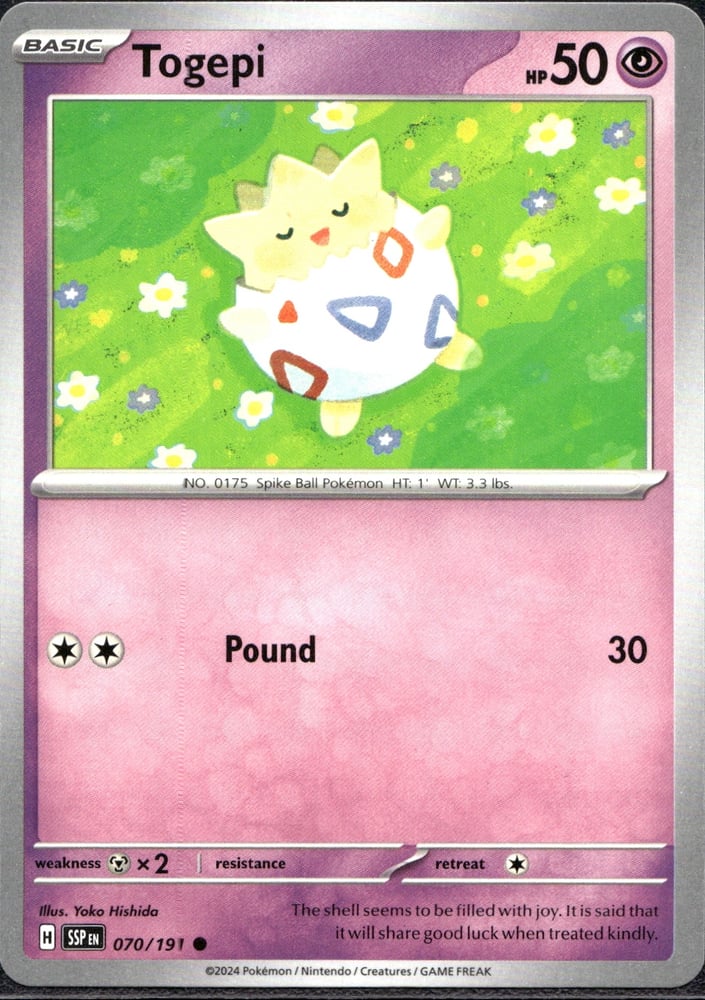 Togepi - SV08 70/191