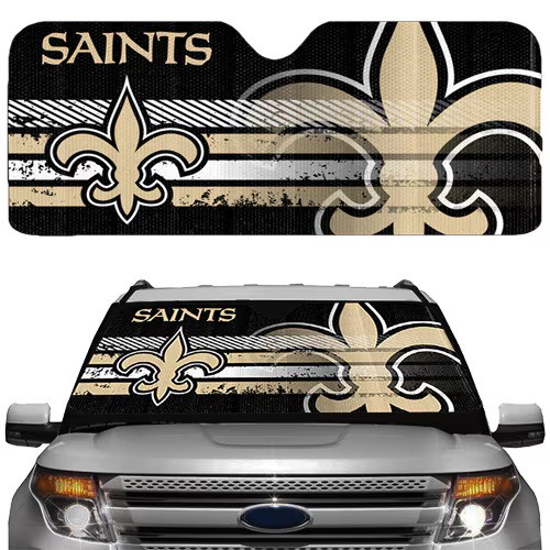 New Orleans Saints Auto Sun Shade 59x27"