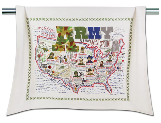 Army Dish Towel Catstudio