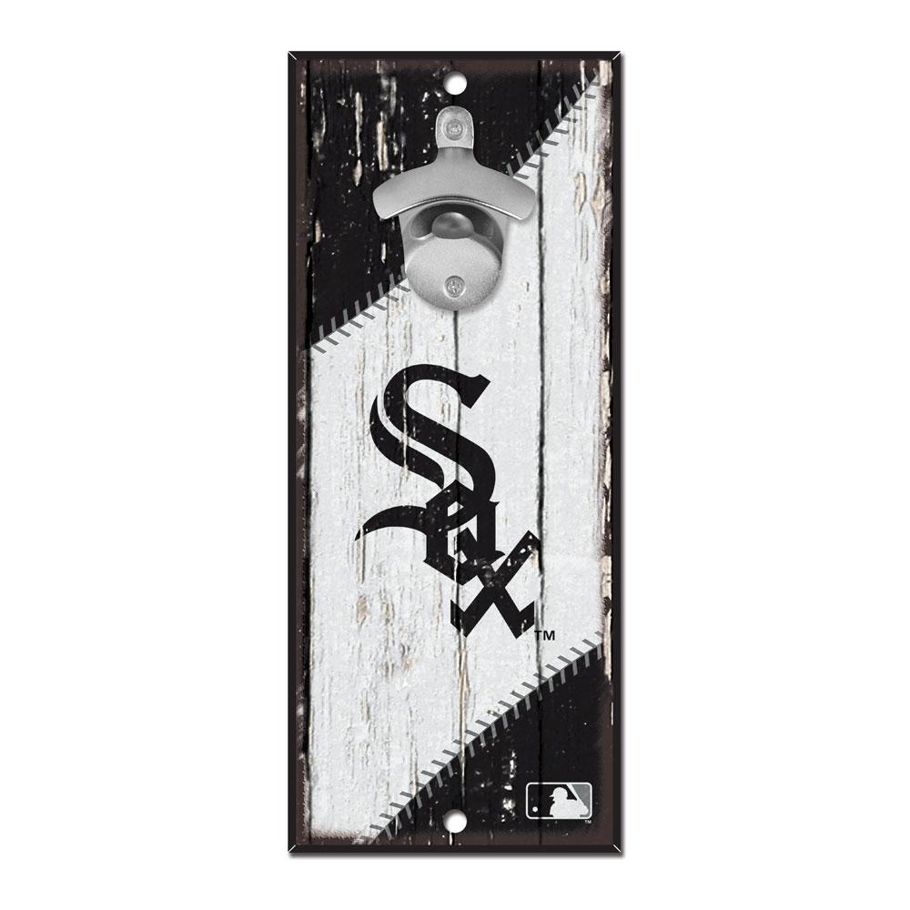 Chicago White Sox Wood Bottle Opener 5x11"