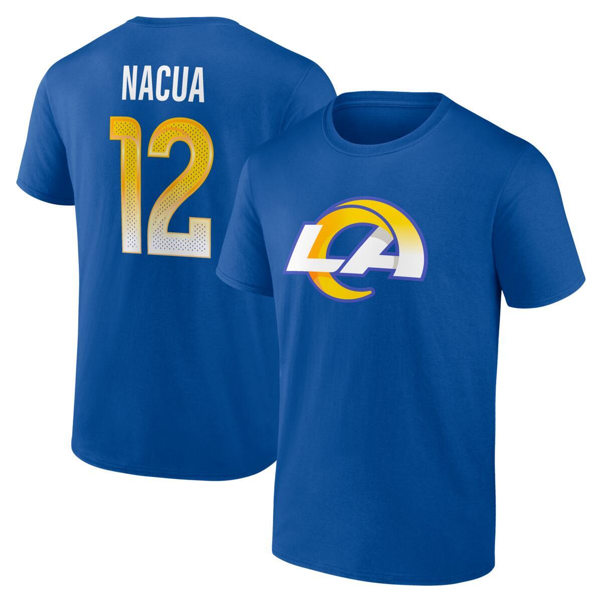Los Angeles Rams Puka Nacua #12 Player Icon Shirt