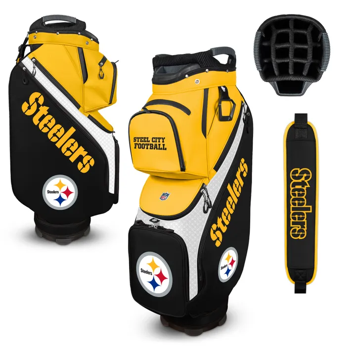 Pittsburgh Steelers Premier Clubhouse Cooler Golf Cart Bag