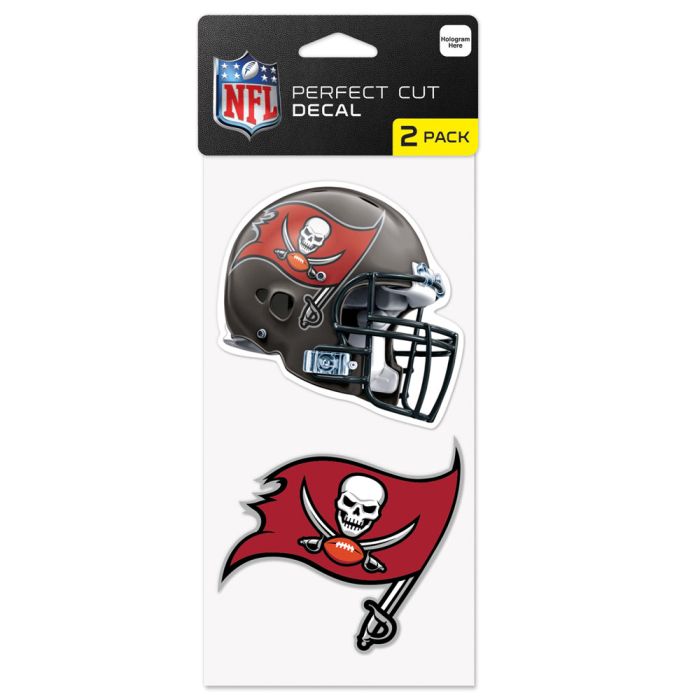 Tampa Bay Buccaneers Perfect Cut Decals 2 pack