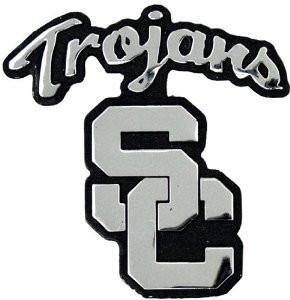 USC Trojans Premium Metal Auto Emblem